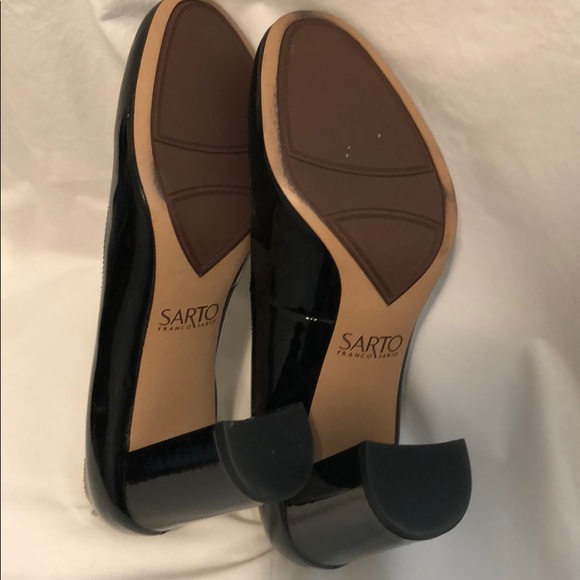 Sarto, Franco Sarto black patent pumps - Picture 2 of 3